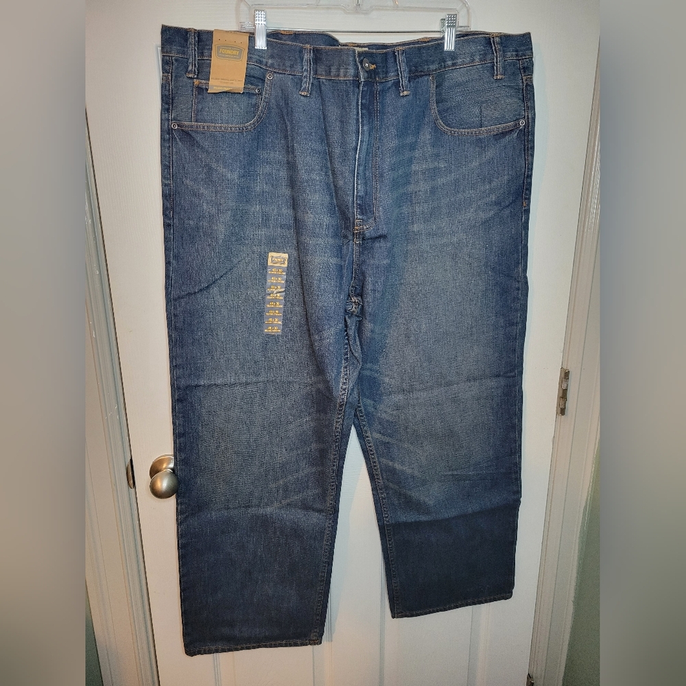 Foundry Pants Men's 46x30 Relaxed Straight Jeans